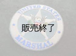 画像1: 連邦保安官バッジパッチ　カラー　