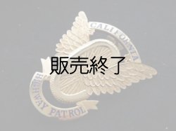 画像1: カリフォルニアハイウェイパトロール　レプリカハットバッジ 