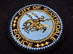 画像1: スコッツデール市警察ショルダーパッチ