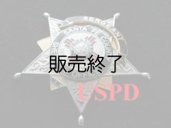 画像1: サンタフェカウンティーシェリフ実物バッジ　サージャント