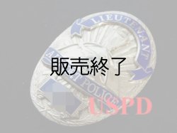 画像1: ロサンゼルス空港警察実物バッジ　ルテナント