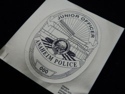 画像1: アナハイム市警察　ステッカー　