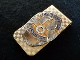 ロサンゼルス市警察バッジ　マネークリップ
