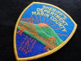 マーリンカウンティーカウンティーシェリフショルダーパッチ