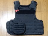実物防弾ベストキャリアとユーティリティーポーチ　日本人サイズＬからＸＸＬまで展示品未使用