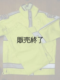 画像1: カリフォルニアハイウェイパトロール実物中古レインギア上下現行新型　日本人ＸＬ〜