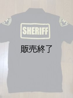 画像2: ロサンゼルスカウンティーシェリフ　半そでレイドポロシャツ　Ｍ（日本人Ｌ）
