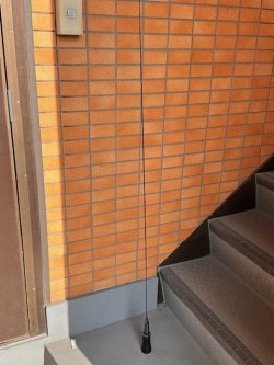 画像1: ポリスカー・白バイ用　ロングアンテナ！！