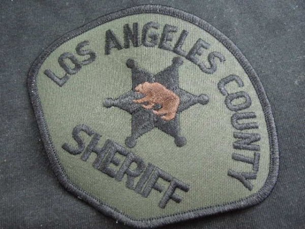 画像1: ロサンゼルスカウンティーシェリフSEB（SWAT）ショルダーパッチ (1)