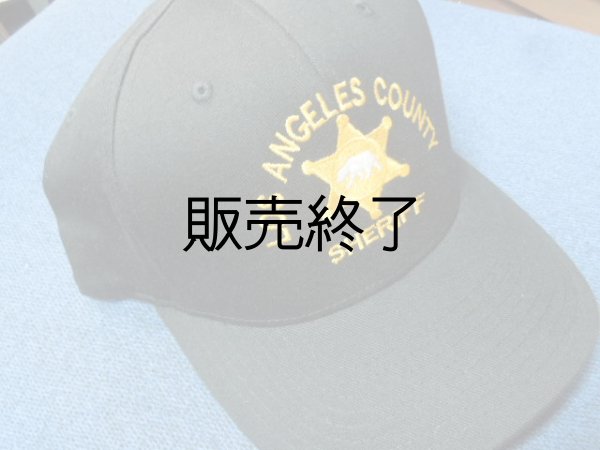 画像1: ロスアンジェルスカウンティーシェリフ実物オフィシャルCAP  (1)