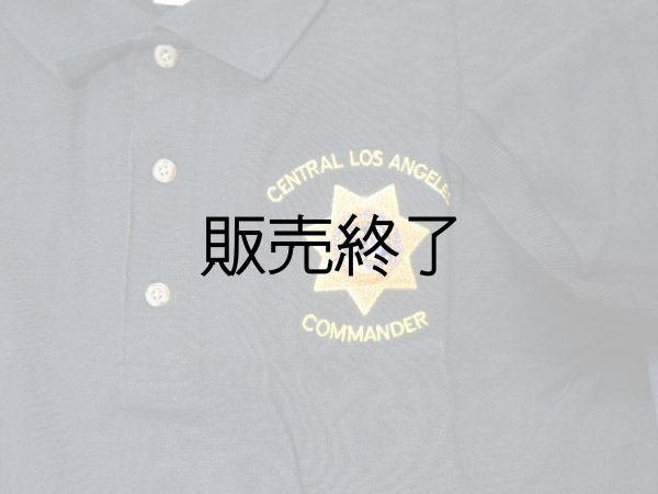 画像1: カリフォルニアハイウェイパトロール、コマンダー　オフィシャルポロシャツ (1)