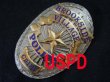 画像1: ブルックサイドビレッジ市警察テキサス実物支給バッジ　チーフ (1)