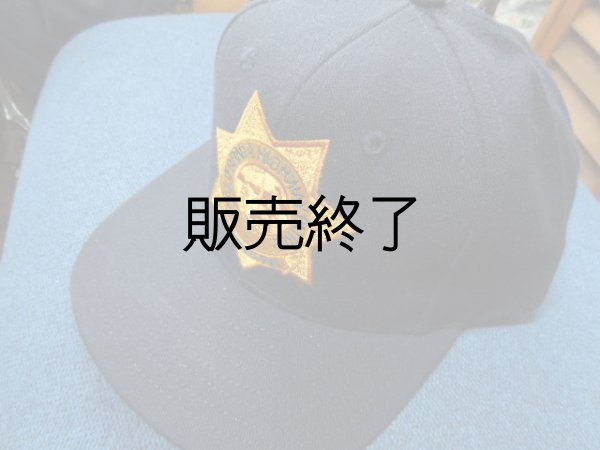 画像1: カリフォルニアハイウェイパトロール実物オフィシャルCAP セブンポイント (1)