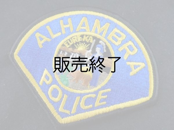 画像1: アルハンブラ市警察実物ショルダーパッチ (1)