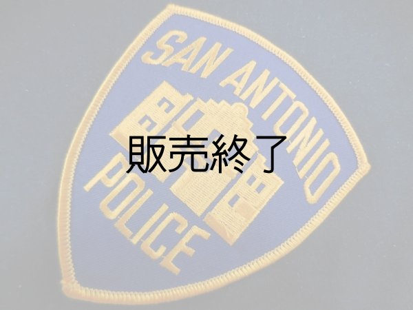 画像1: サンアントニオ市警察実物ショルダーパッチ (1)