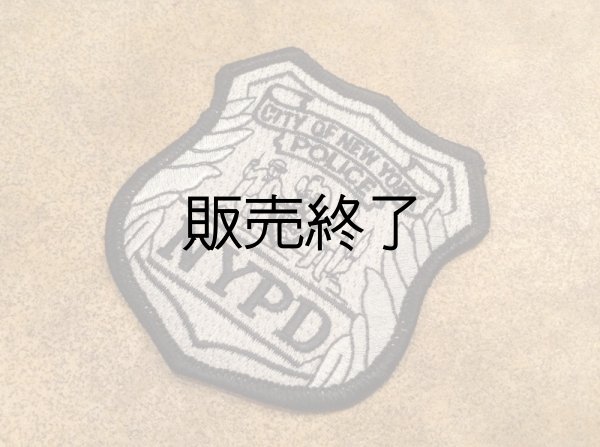 画像1: ニューヨーク市警察オフィサーランク バッジパッチ (1)