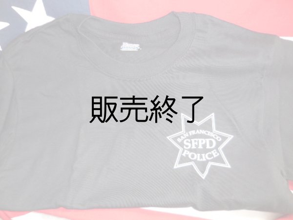 画像1: サンフランシスコ市警察オフィシャルＴシャツ日本人 Ｌサイズ (1)