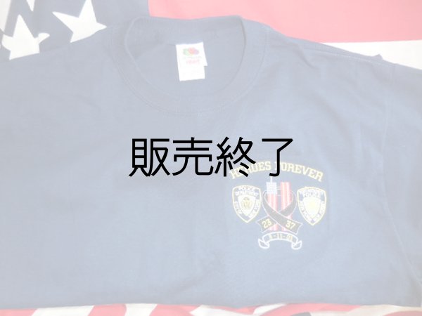 画像1: ニューヨーク市警察９．１１記念Ｔシャツ 日本人ＸＬ (1)