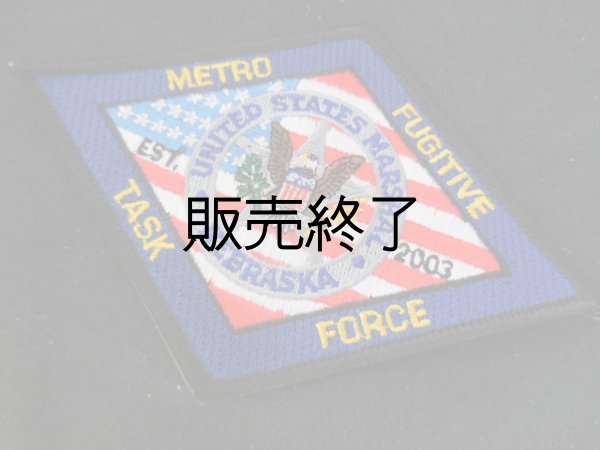 画像1: USマーシャルメトロ逃亡者タスクフォース　ダイヤモンドパッチ販売規制入手困難品 (1)