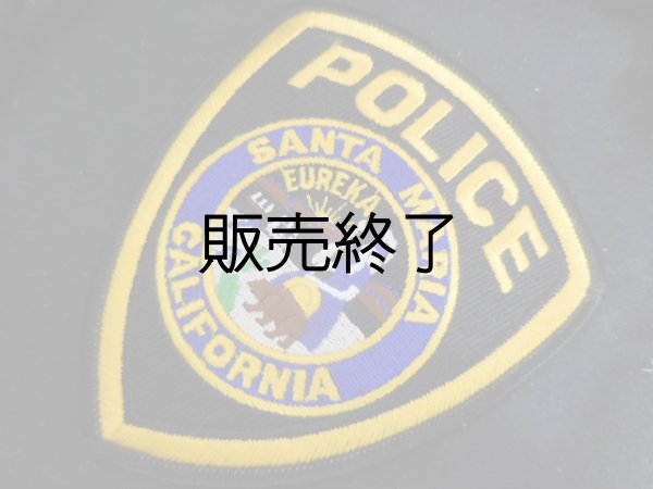 画像1: サンタマリア市警察カリフォルニア実物ショルダーパッチ (1)