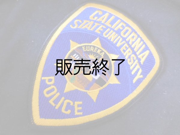 画像1: カリフォルニア大学警察実物ショルダーパッチ (1)