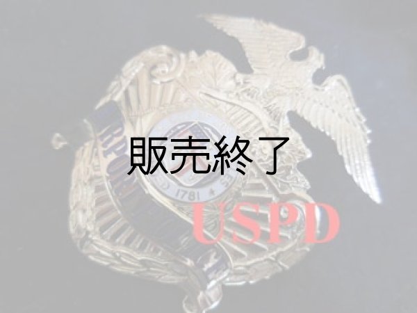 画像1: ロサンゼルス空港警察実物支給ハットバッジ  (1)