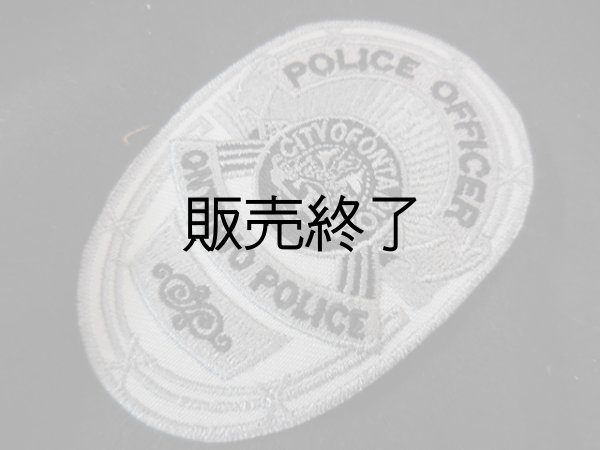 画像1: オンタリオ市警察バッジパッチ (1)
