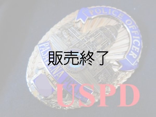 画像1: パサデナ市警察（カリフォルニア）実物バッジ　オフィサー (1)