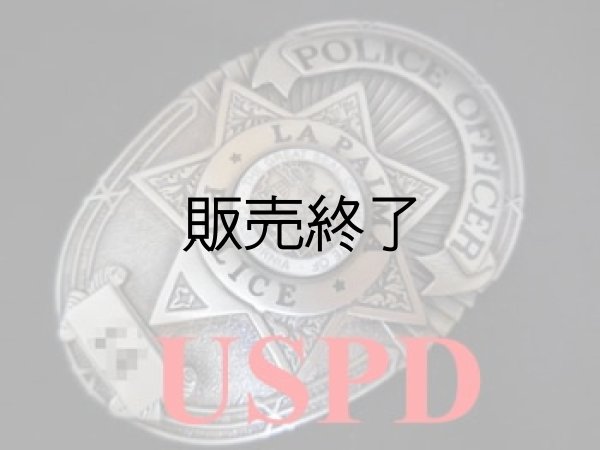 画像1: ラ・パルマ市警察カリフォルニア実物支給バッジ　オフィサー (1)