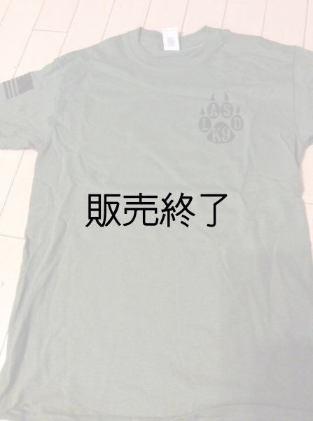 画像1: ロサンゼルスカウンティーシェリフ K9ユニット 半袖Tシャツ 日本人L   (1)