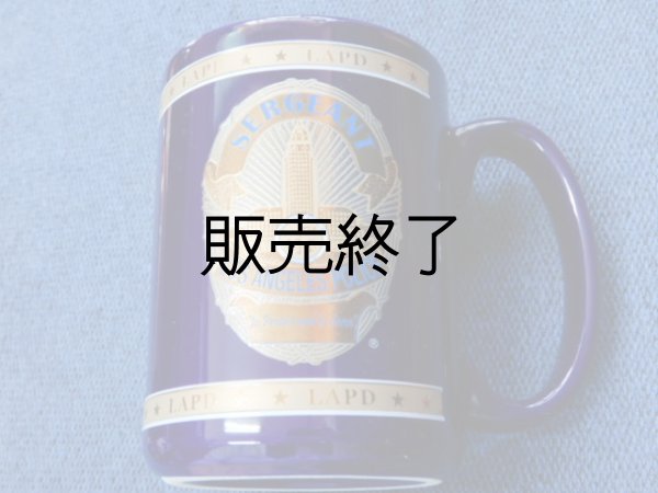 画像1: ロサンゼルス市警察　サージャント　マグカップ (1)