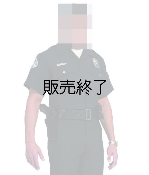 画像1: ロサンゼルス市警察半袖ユニフォーム　新品格安品　日本人Ｌ (1)