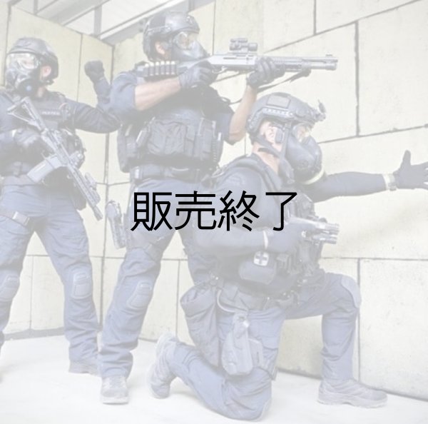 画像1: ロサンゼルス市警察ＳＷＡＴ新型ユニフォーム実物シャツ　日本人Ｍ (1)