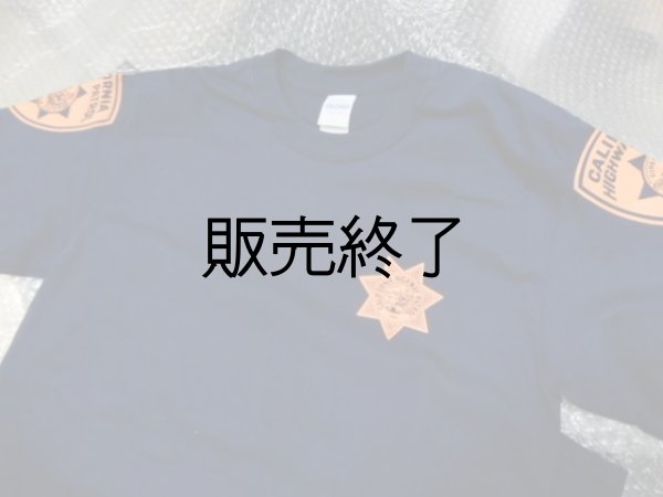 画像1: カリフォルニア・ハイウェイ・パトロールＴシャツ　ＵＳ　Ｌ日本人ＸＬサイズ (1)