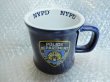 画像1: ニューヨーク市警察マグカップ　ブルー (1)
