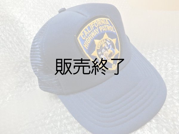 画像1: カリフォルニアハイウェイパトロール実物オフィシャルCAP メッシュタイプ (1)