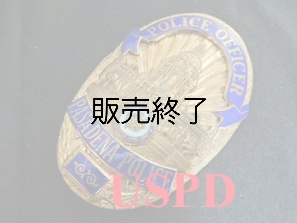 画像1: パサデナ市警察実物バッジ　オフィサー (1)