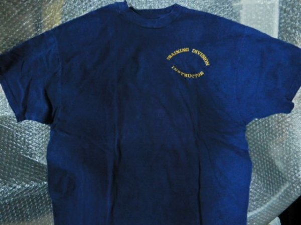 画像1: ロス市警トレーニングディビジョンインストラクターTシャツ日本人XL (1)