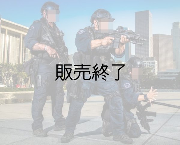 画像1: ロサンゼルス市警察実物クレイ社スワットユニフォームシャツ各サイズ (1)
