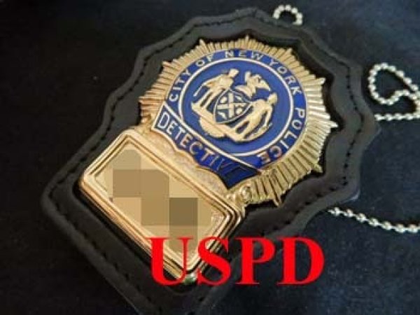 画像1: ニューヨーク市警察　ランク/ナンバー指定可能　実物バッジ (1)