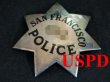 画像1: サンフランシスコ市警察実物バッジ オフィサー (1)