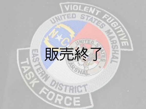 画像1: 連邦保安官東地区暴力逃亡班タスクフォースパッチ　 (1)