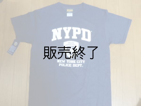 画像1: ニューヨーク市警察オフィシャルスクワッドＴシャツＵＳ　Ｍ日本人Ｌサイズ　 (1)