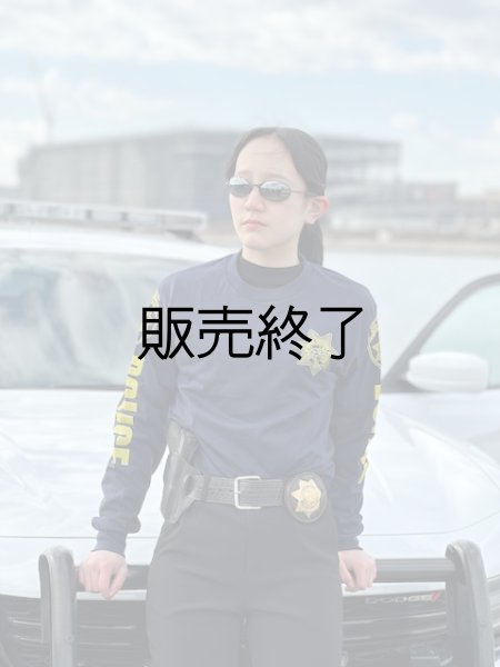 画像1: カリフォルニアハイウェイパトロール長袖レイドシャツ　日本人Ｍ (1)