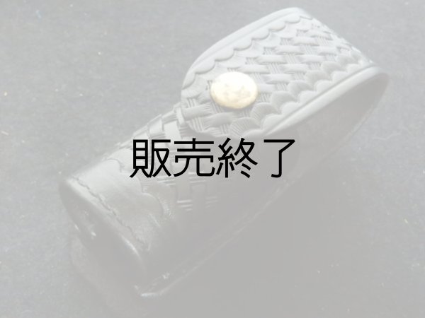 画像1: テッドブロッカーメイスMK３（催涙ガス）ホルダー　バスケットゴールドボタン (1)