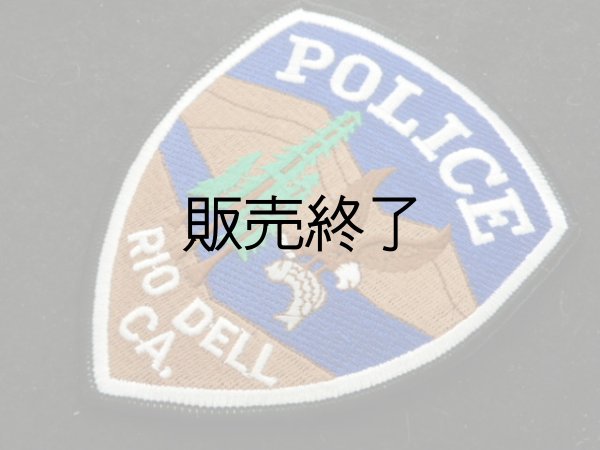 画像1: リオデル市警察ショルダーパッチ  (1)