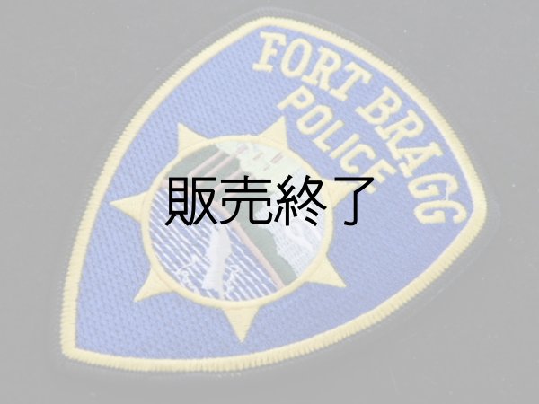 画像1: フォートブラッグ市警察ショルダーパッチ  (1)