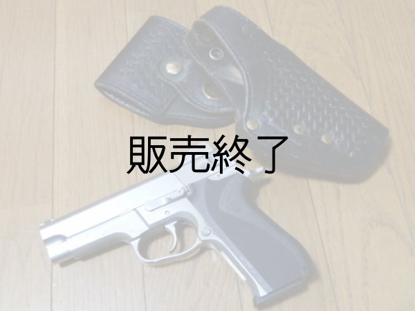 画像1: カリフォルニアハイウェイパトロール　スイベルデューティーホルスター＆ガスガンＳＥＴ中古 (1)