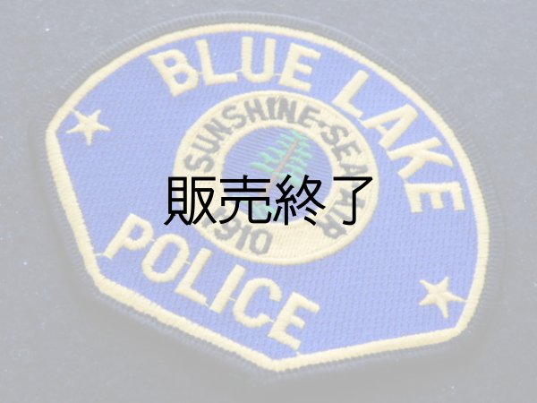 画像1: ブルーレイク市警察ショルダーパッチ (1)