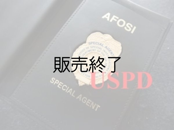 画像1: アメリカ空軍特別捜査局支給バッジワレットＳＥＴ　スペシャルエージェント (1)